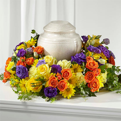 Blossoms of Remembrance Cremation Adornment –  Marcela Floral Design, Sunrise FL