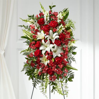 Everlasting Memory Standing Spray –  Marcela Floral Design, Sunrise FL