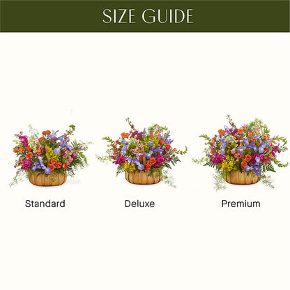 Garden of Life Basket –  Marcela Floral Design, Sunrise FL