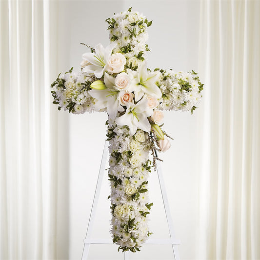 Spiritual Guidance Standing Spray –  Marcela Floral Design, Sunrise FL