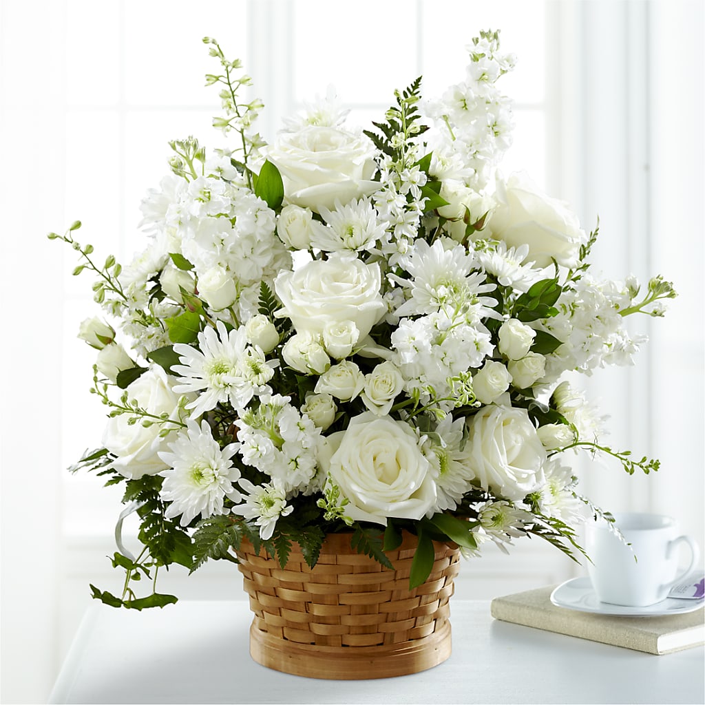 Heartfelt Condolences Arrangement –  Marcela Floral Design, Sunrise FL