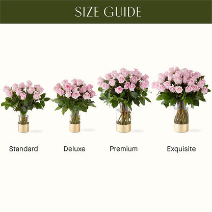 Picture Perfect Pink Rose Bouquet –  Marcela Floral Design, Sunrise FL