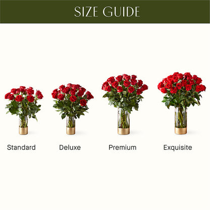 Classic Love Red Rose Bouquet –  Marcela Floral Design, Sunrise FL