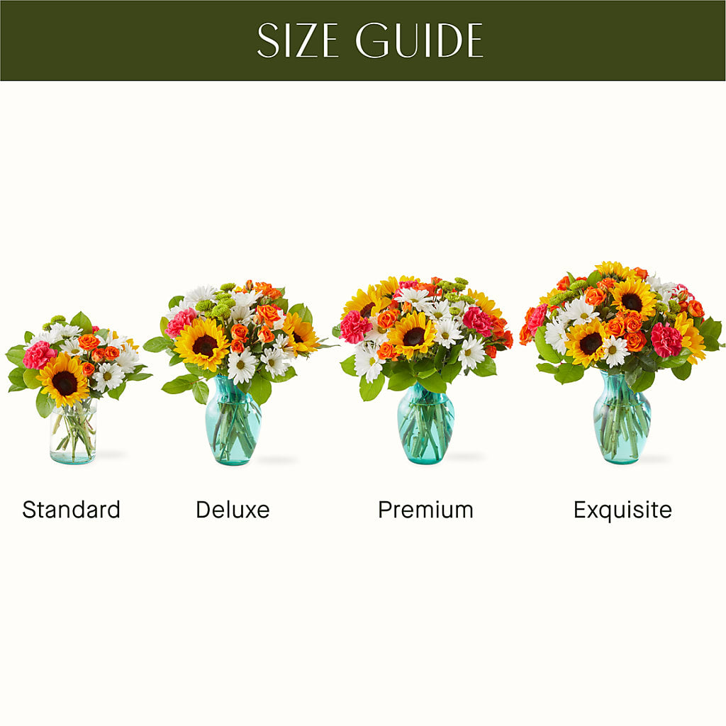 Sun-drenched Blooms Bouquet –  Marcela Floral Design, Sunrise FL