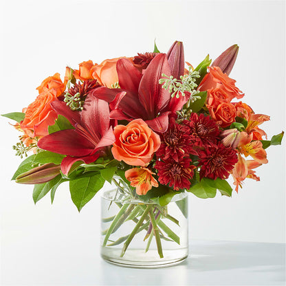 Crimson Leaves Bouquet –  Marcela Floral Design, Sunrise FL