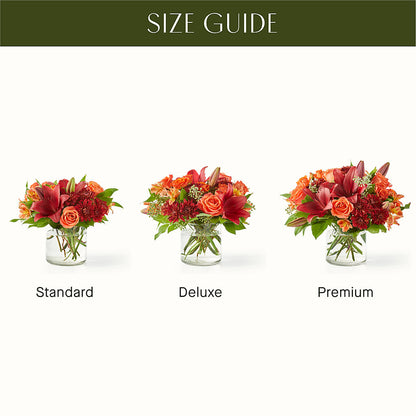 Crimson Leaves Bouquet –  Marcela Floral Design, Sunrise FL