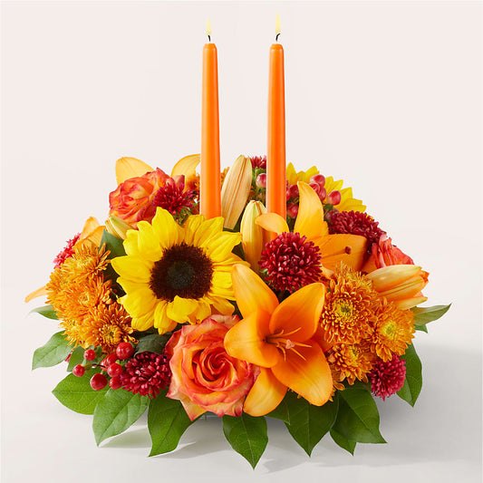 Grateful Centerpiece –  Marcela Floral Design, Sunrise FL