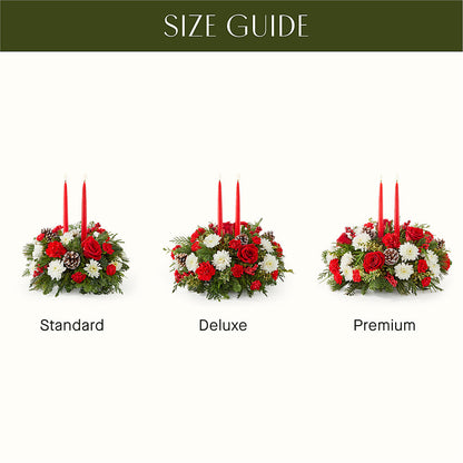 Holiday Soiree Centerpiece –  Marcela Floral Design, Sunrise FL