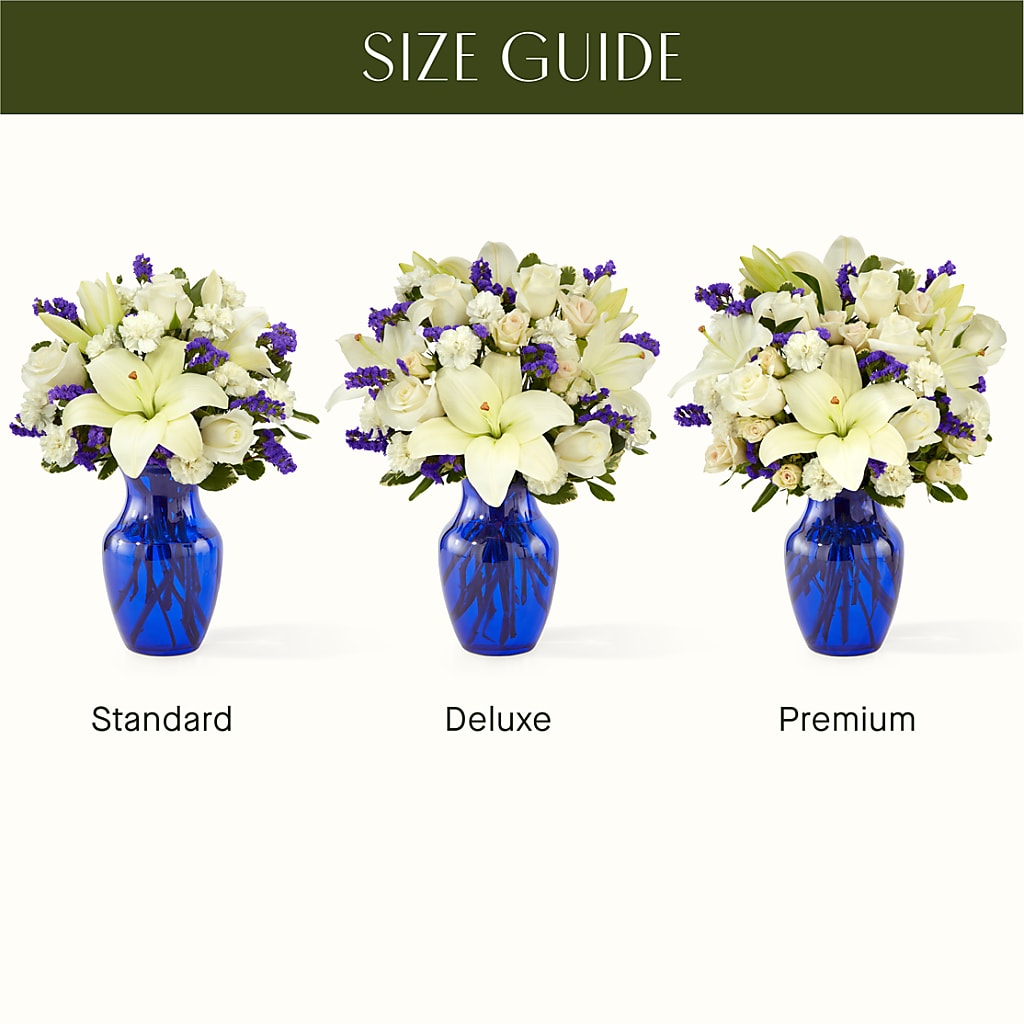 Sapphire Rush Bouquet –  Marcela Floral Design, Sunrise FL