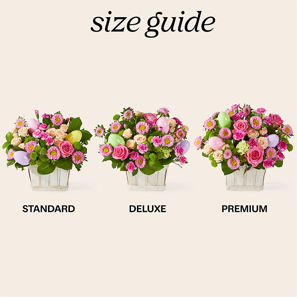Get Eggcited Basket –  Marcela Floral Design, Sunrise FL