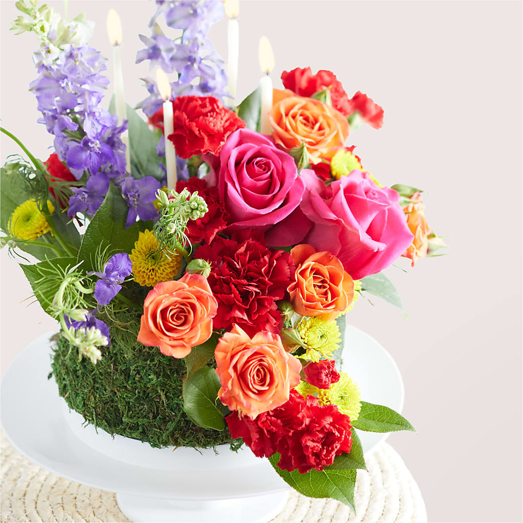 Best Year Yet Floral Cake –  Marcela Floral Design, Sunrise FL