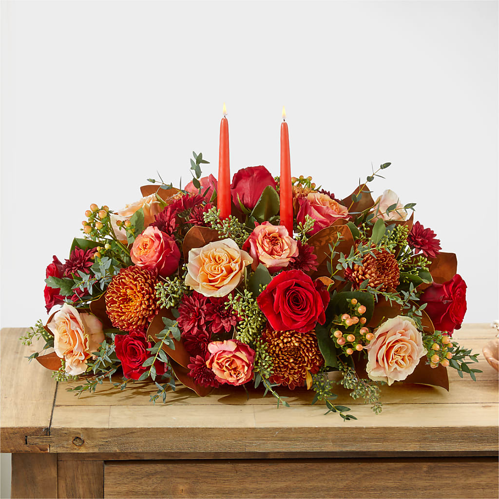 Gather Near Centerpiece –  Marcela Floral Design, Sunrise FL