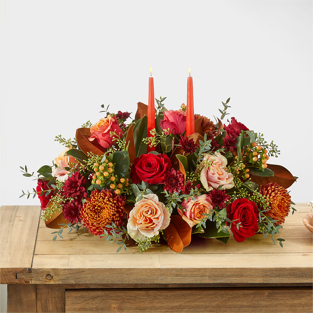 Gather Near Centerpiece –  Marcela Floral Design, Sunrise FL