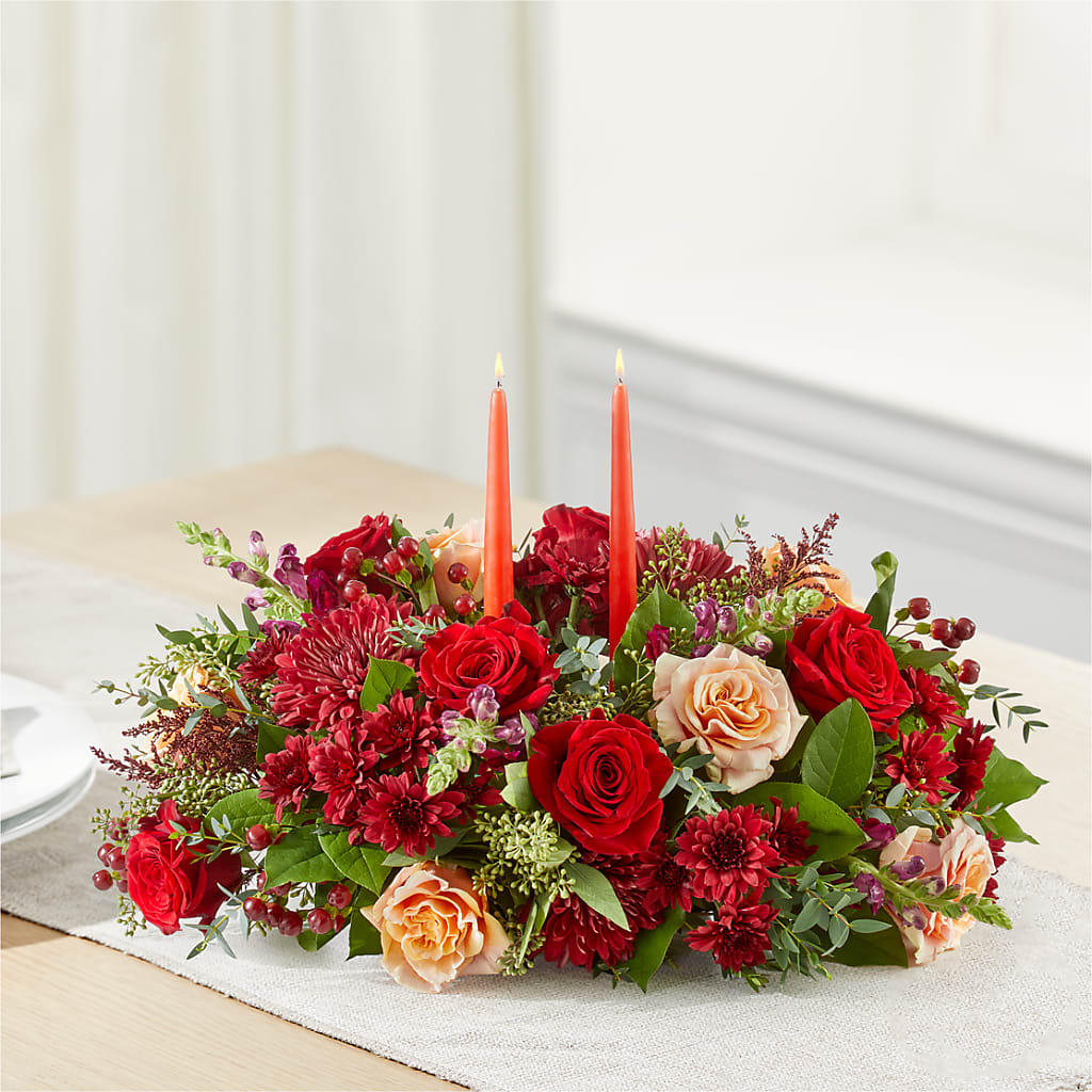 Most Thankful Centerpiece –  Marcela Floral Design, Sunrise FL