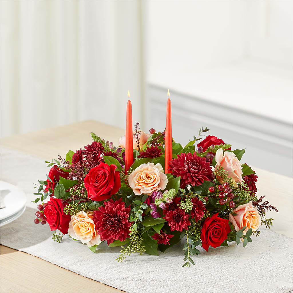 Most Thankful Centerpiece –  Marcela Floral Design, Sunrise FL