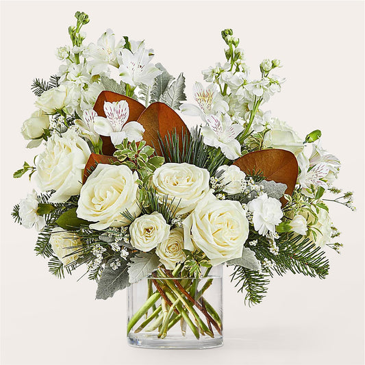 Fresh Snowfall Bouquet –  Marcela Floral Design, Sunrise FL