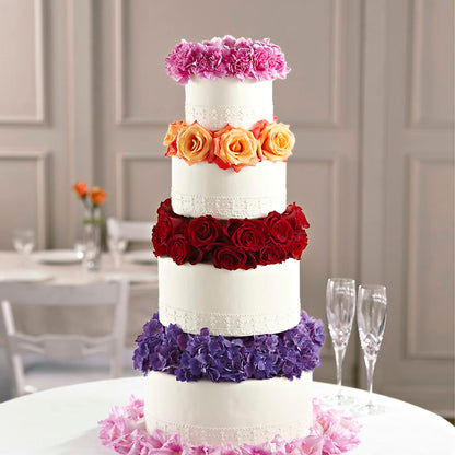 Infinite Love Cake Décor –  Marcela Floral Design, Sunrise FL