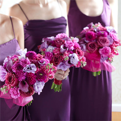Bridesmaid's Garden Bouquet –  Marcela Floral Design, Sunrise FL