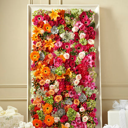 Fresh Picked Floral Wall –  Marcela Floral Design, Sunrise FL