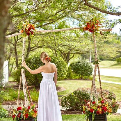 Arbor of Love Archway –  Marcela Floral Design, Sunrise FL