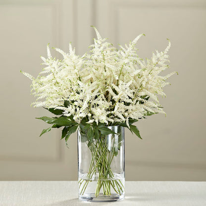 White Astilbe Bouquet –  Marcela Floral Design, Sunrise FL